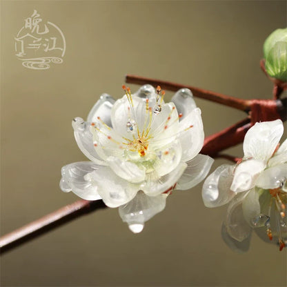 Green Plum Hair Stick | Ancient Chinese Hair Accessory