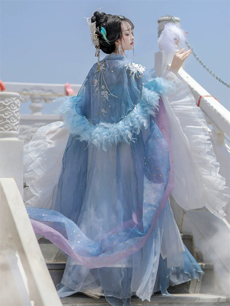 Qingyu Fairy 青羽仙子 - Tang Dynasty Style Qixiong Ruqun