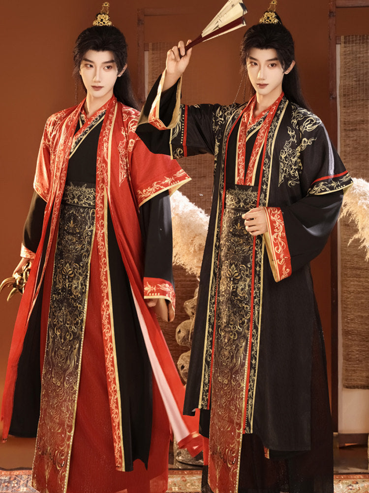Royal Power Spring and Autumn Warring States Hanfu Set | Chinese Fantasy Period Drama Style