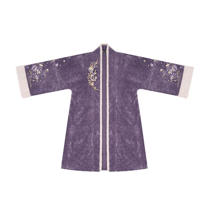 Song Dynasty Modern Hanfu Set with Long Sleeve Top and Spiral Skirt - Canglan Swallow 苍兰燕子 (Preorder)