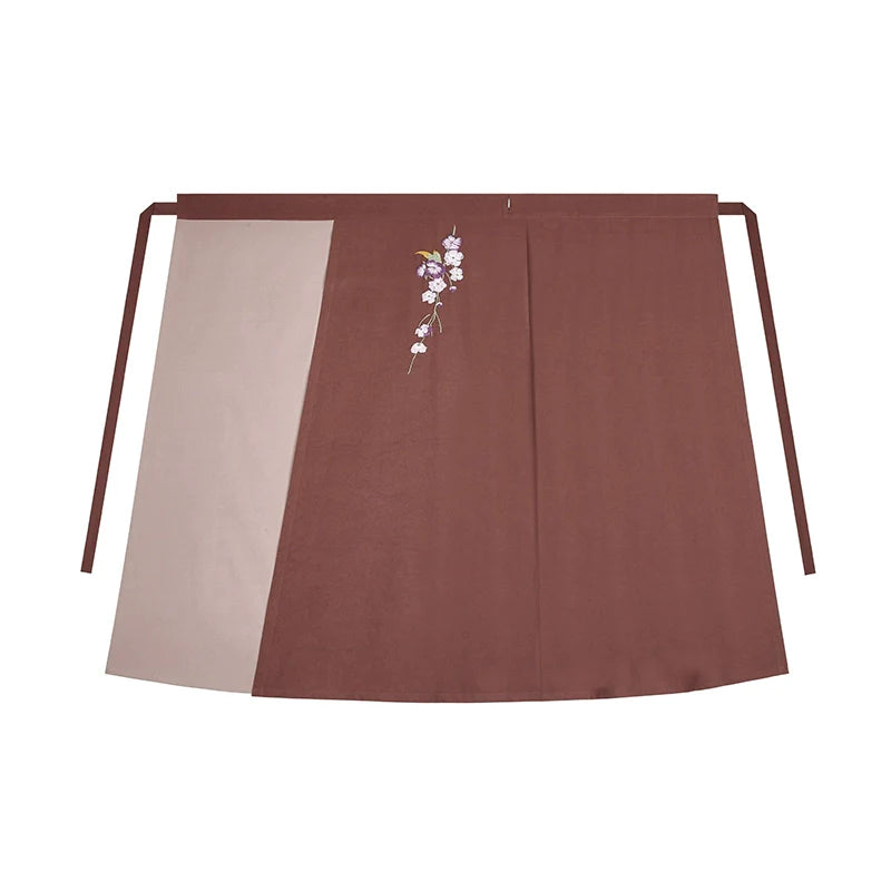 Song Dynasty Modern Hanfu Set with Hooded Jacket and Spiral Skirt - Fangfei 芳菲 (Preorder)