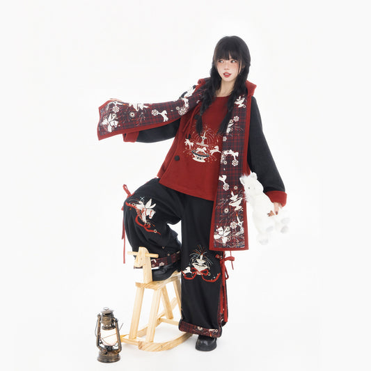 Modern Ming Dynasty Chinese New Year Festival Hanfu | Star Wish Pegasus 星愿天马