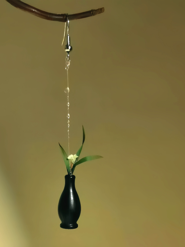 Orchid In A Vase Earrings | Hanfu Jewelry