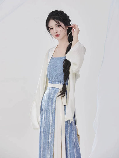 Song Dynasty Modern Hanfu - Sea Breeze Sketch 海风写生 (Preorder)