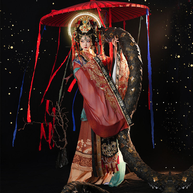 Wei Jin Dynasty Qiyao Ruqun Hanfu | The Celestial Gods 霄神纪