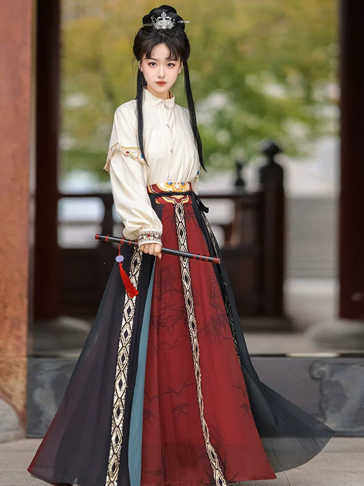 Xiake 侠客 - Exotic Tang-Style Hanfu Swordsman Unisex Outfit