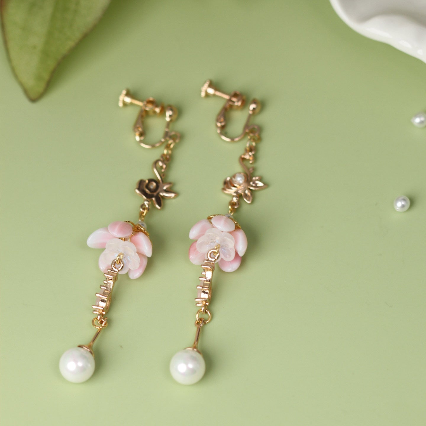 Sleeping Flowers Earrings | Hanfu Jewelry