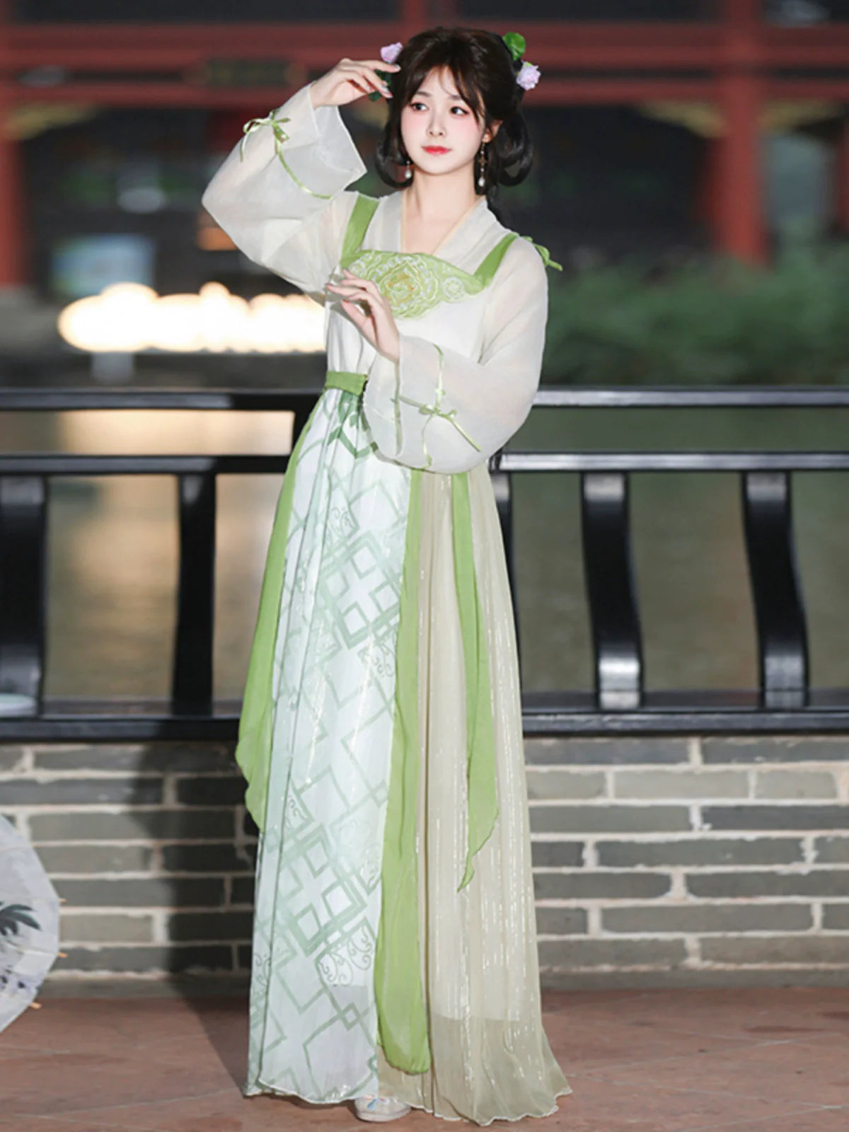 Qingyu - New Chinese Style Modern Tang Dynasty Dress