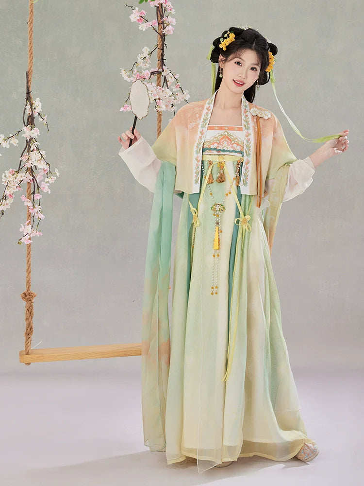Guiyan 归烟 - Tang Dynasty Style Qixiong Ruqun