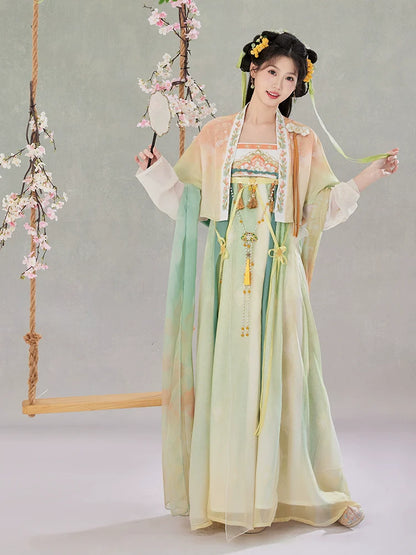 Guiyan 归烟 - Tang Dynasty Style Qixiong Ruqun