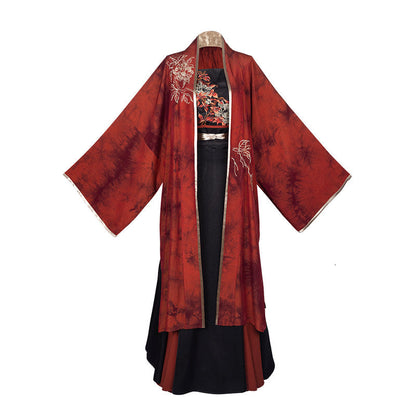 Song Dynasty Modern Hanfu Beizi Jacket and Wrap Skirt - Nirvana 涅槃 (Preorder)