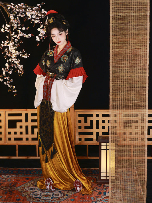 Wei Jin Dynasty Qiyao Ruqun Hanfu | Floating Lights 浮光