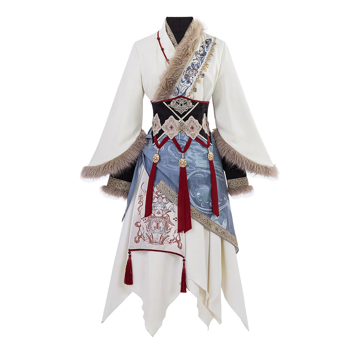 Yuanshan Yin 远山吟 - Exotic Hanfu Swordsman Outfit