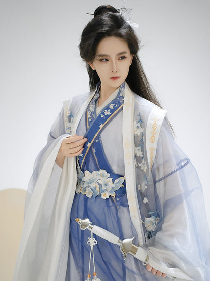 Sea Lilies Xianxia Hanfu Set | Chinese Fantasy Period Drama Style