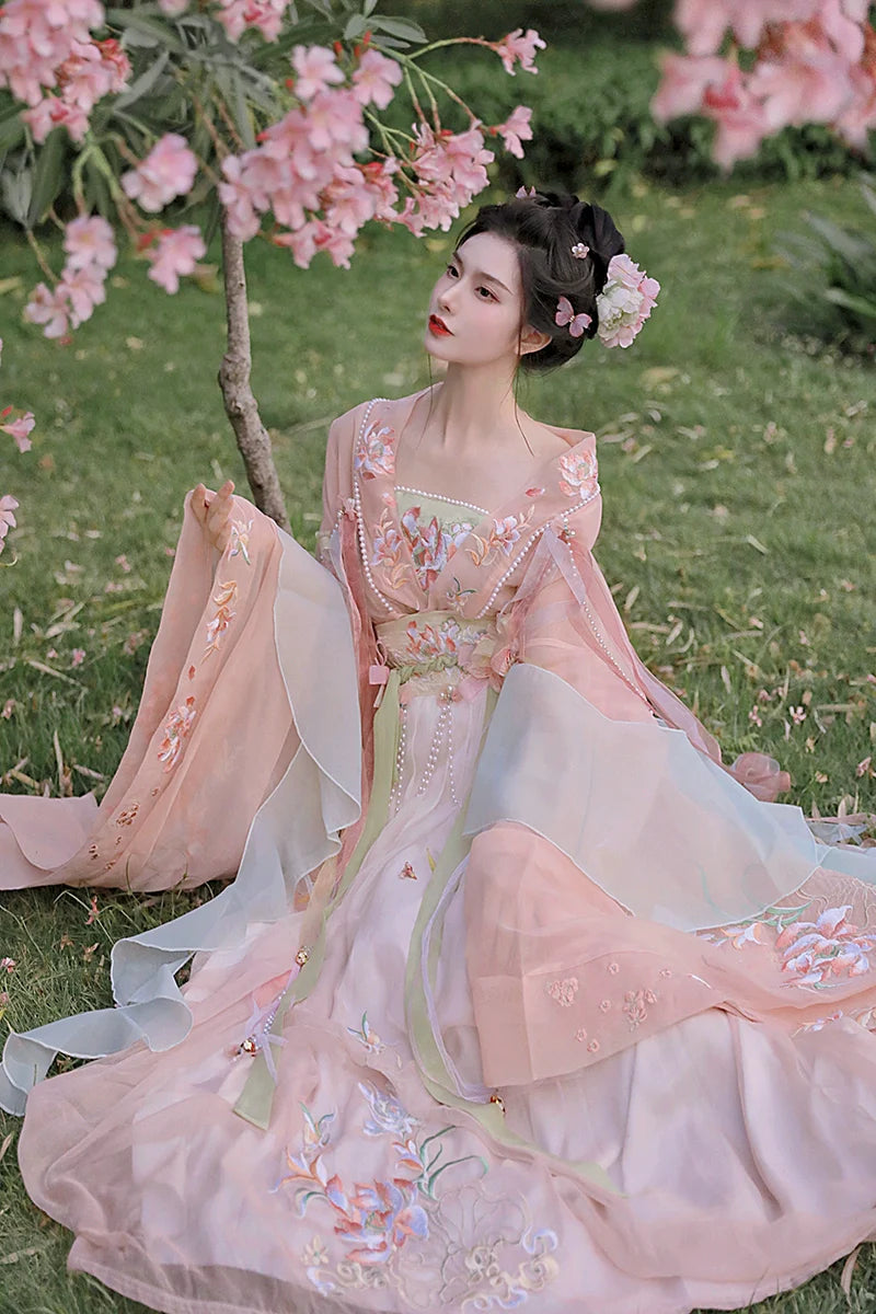 Wei Jin Dynasty Qiyao Ruqun Hanfu | Liansheng 莲生