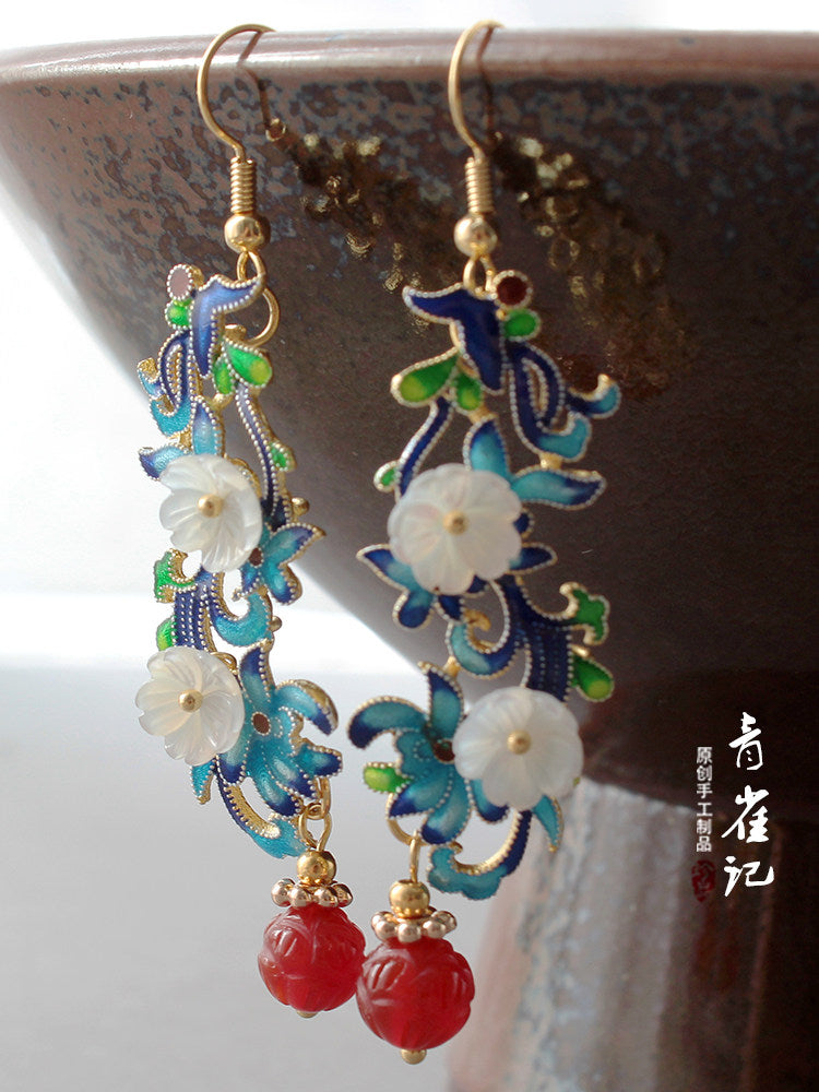 Tingfang Earrings | Ancient China Jewelry
