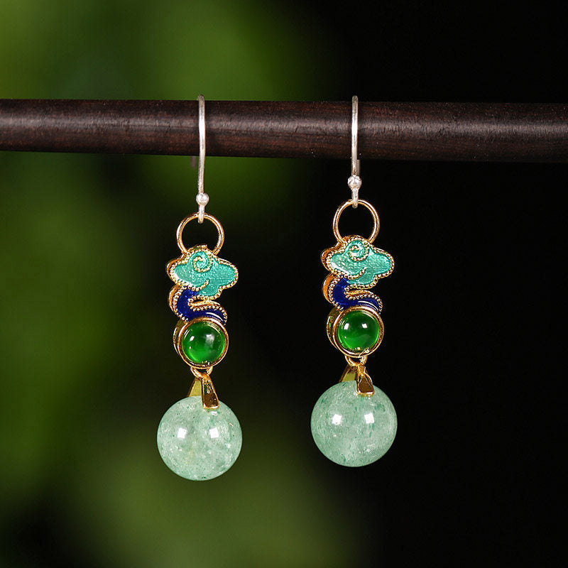 Rising Clouds Earrings | Cheongsam Jewelry