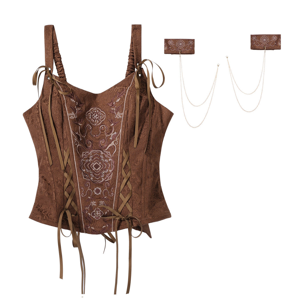 Floating Sands | Bustier with Ming Dynasty Style Mamianqun