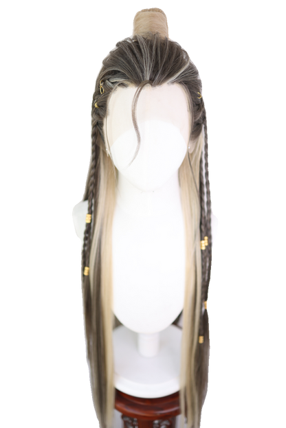 General Ashile - Costume Hair Wig for Hanfu