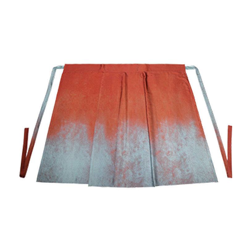 Song Dynasty Modern Hanfu Fairy Cardigan and Spiral Skirt - Glaze Red 釉里红 (Preorder)