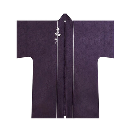 Song Dynasty Modern Hanfu Set with Changgan Temple Beizi and Slip Dress - Flower Date 花有约 (Preorder)
