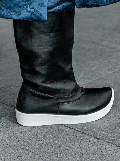 Leather - Chinese Style Hanfu Boots for Men & Women