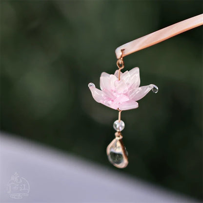 Lotus Bloom Hair Stick | Ancient Chinese Hair Accessory