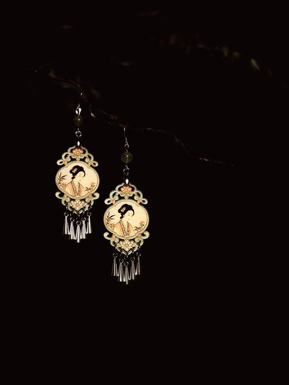 Dream of Red Mansions Earrings | Hanfu Jewelry