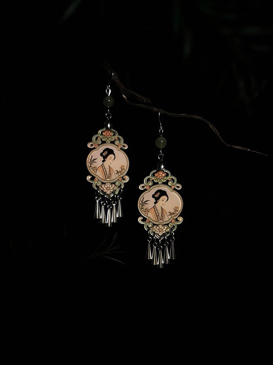 Dream of Red Mansions Earrings | Hanfu Jewelry