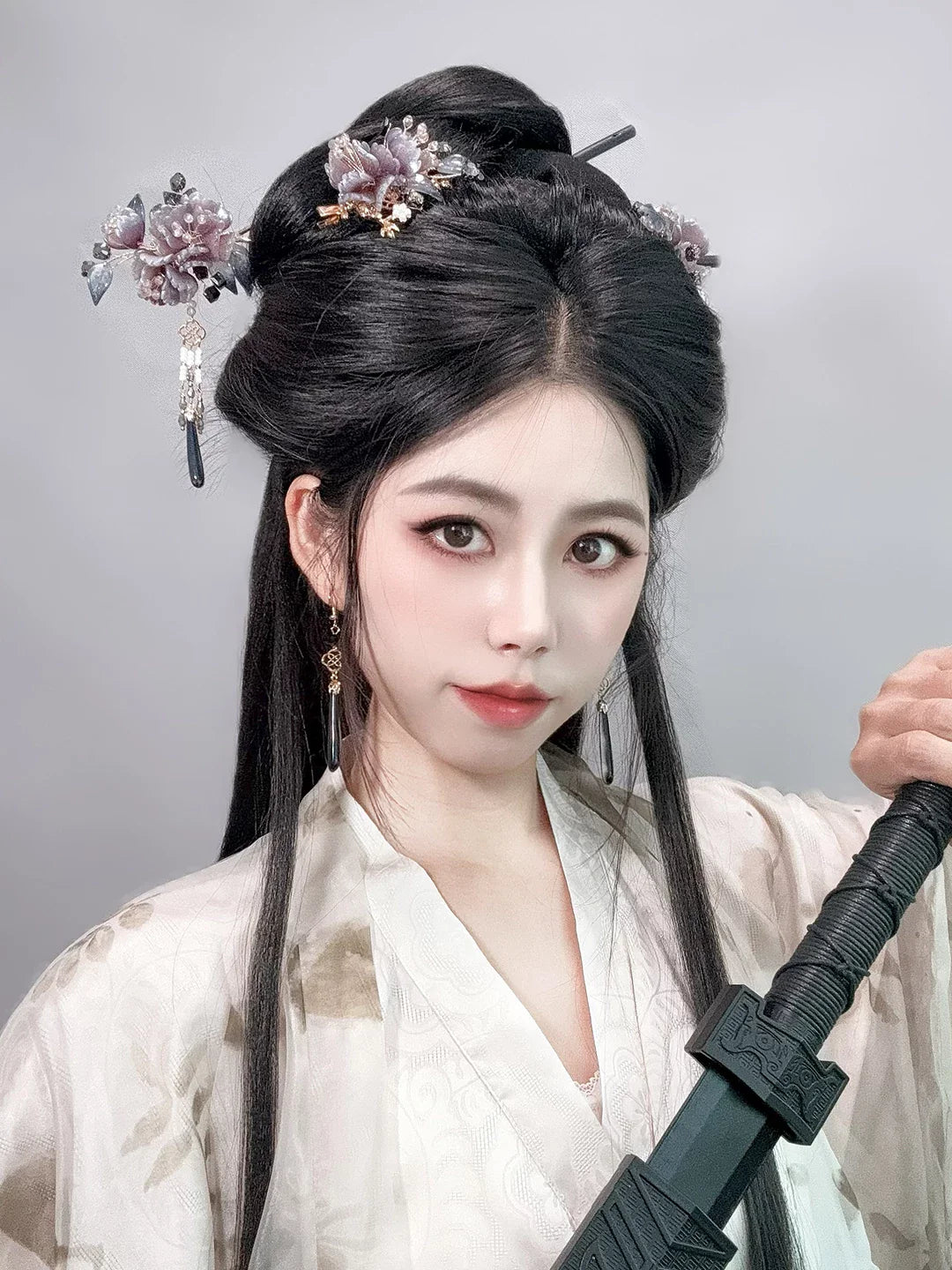 Ink Clouds Hair Stick  | Ancient Chinese Hair Accessory