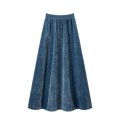 Jin Dynasty Modern Hanfu Cardigan and Elastic Skirt - Ancient Song 古调歌 (Preorder)