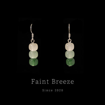 Clear Spring on the Stone Earrings | Hanfu Jewelry