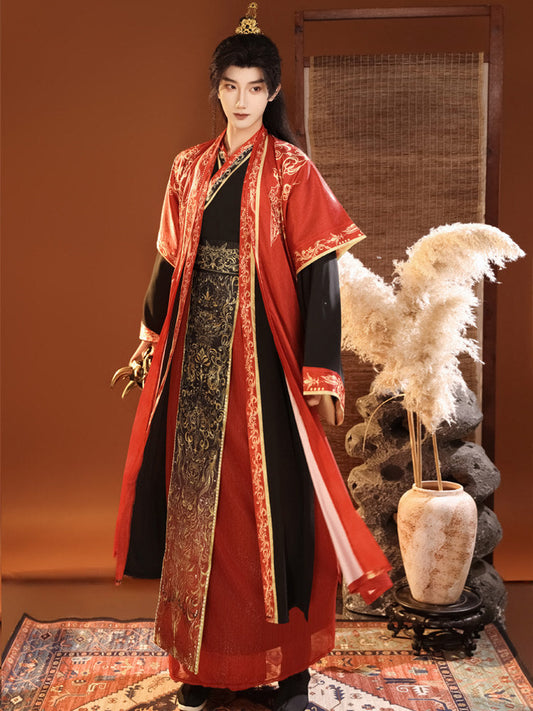 Royal Power Spring and Autumn Warring States Hanfu Set | Chinese Fantasy Period Drama Style