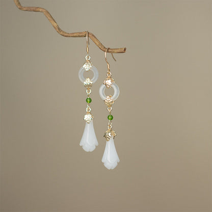 Magnolia Antique Earrings | Hanfu Jewelry