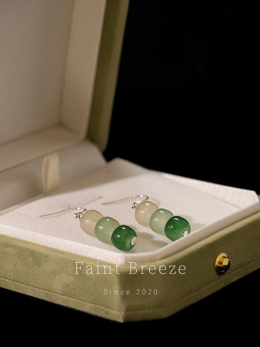 Clear Spring on the Stone Earrings | Hanfu Jewelry
