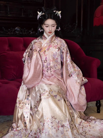 Ming Dynasty Chinese New Year Festival Hanfu | Blessings 福禄今安