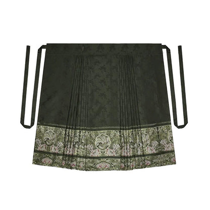 Ming Dynasty Traditional Hanfu Set & Mamian Skirt | West Lake 西池