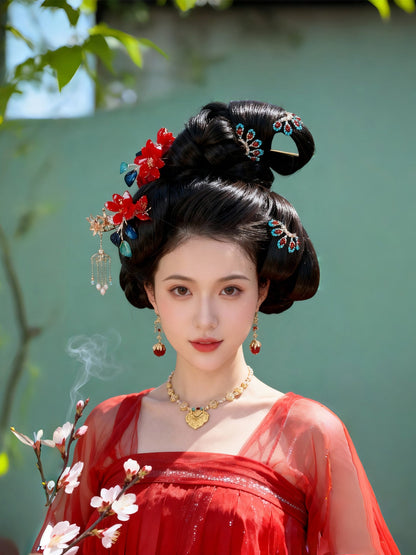 Shuangxi Earrings | Hanfu Jewelry