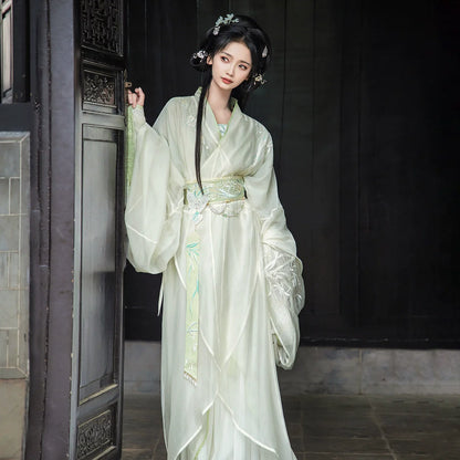 Clear Fog - Warring States and Han Dynasty Straight Hem Robe