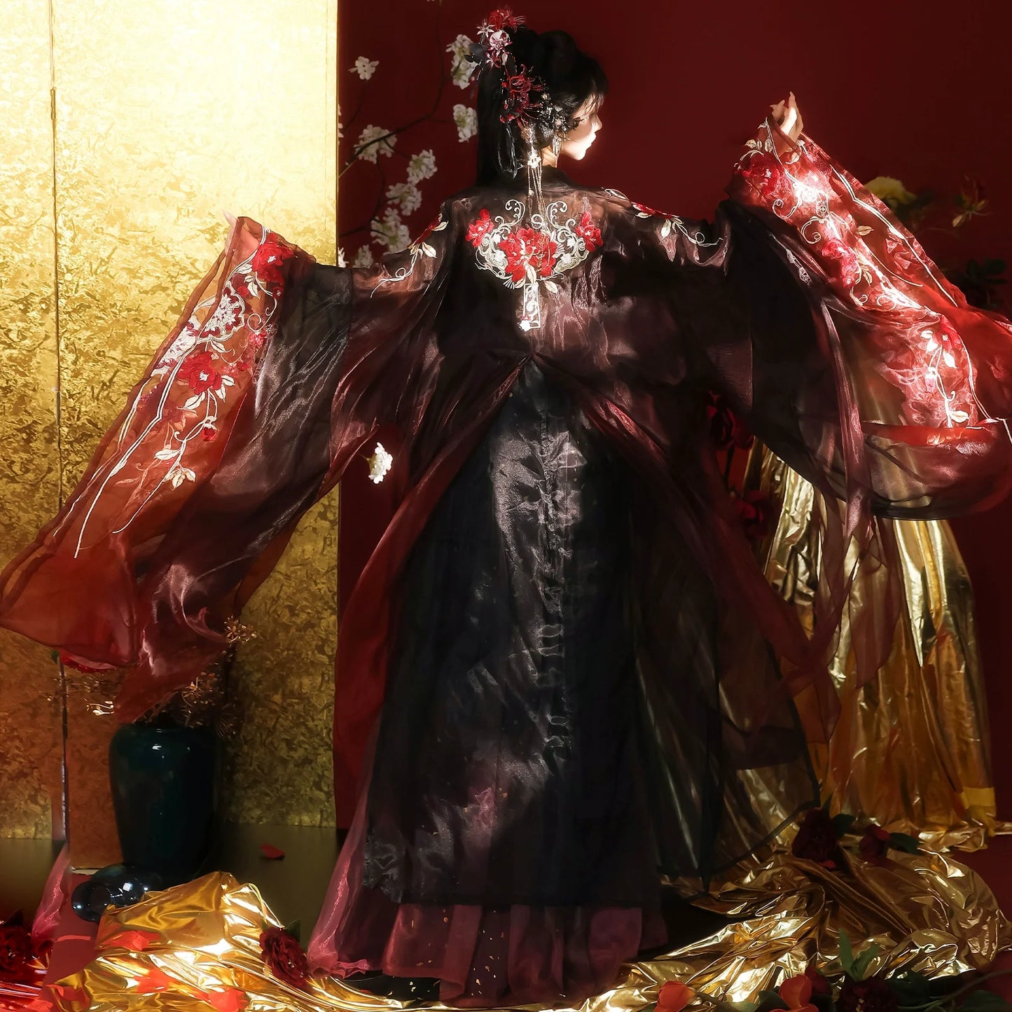 Moonset Stars 月落星辰 - Tang Dynasty Style Qixiong Ruqun (Preorder)