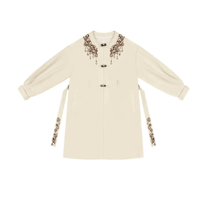 Chinese Blouse & Mamian Skirt Outfit | Pine Cone Tart 松果挞
