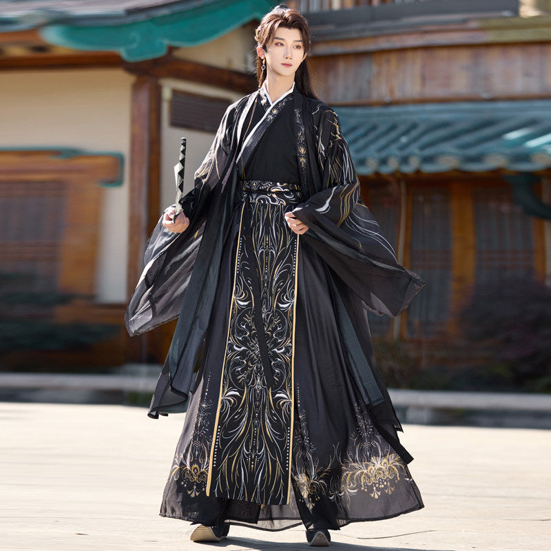 Traces of Stars | Wei Jin Dynasty Hanfu Set