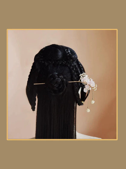 Oriental Flowers Hair Stick | Ancient Chinese Hair Accessory