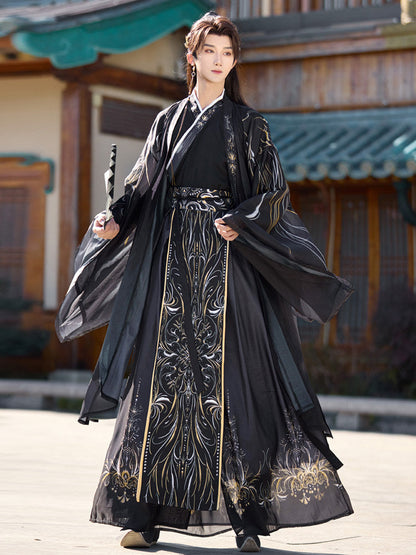 Traces of Stars | Wei Jin Dynasty Hanfu Set
