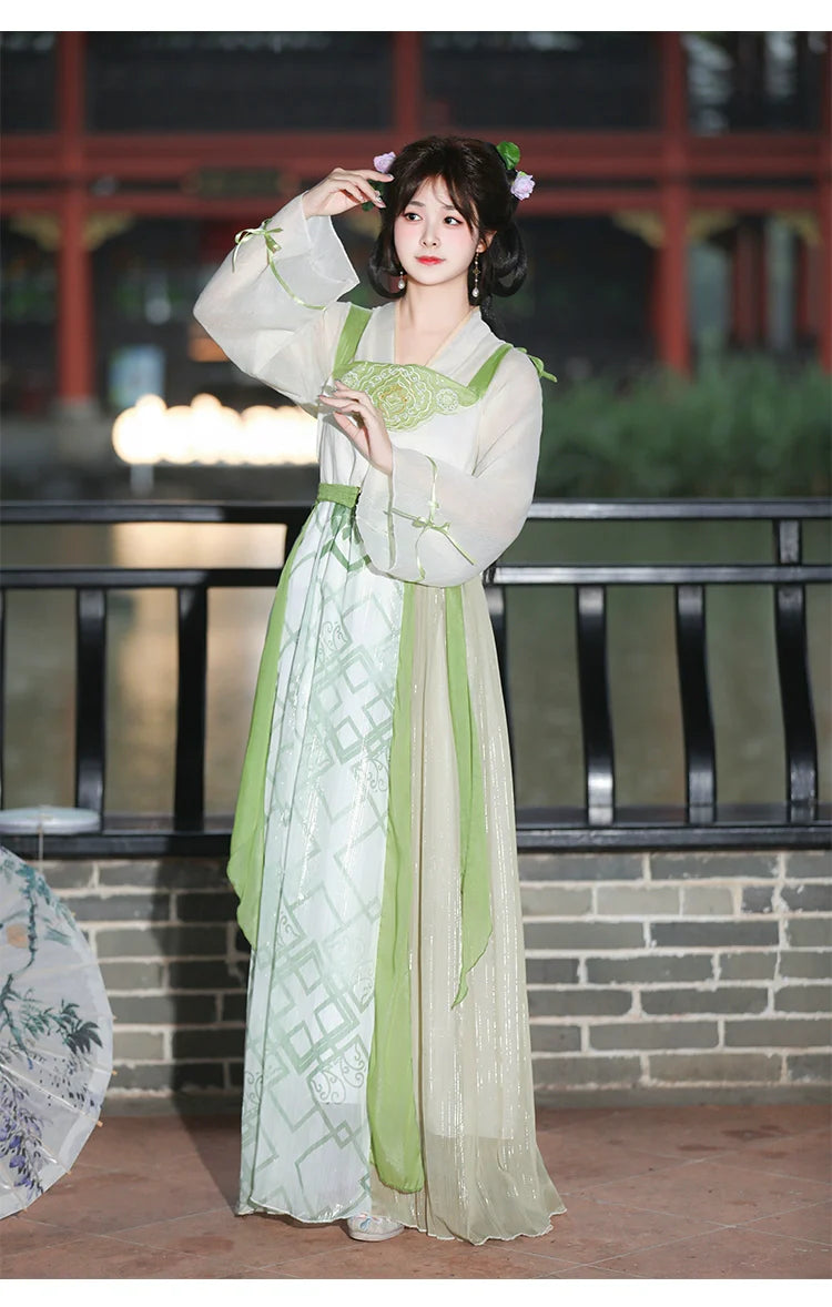Qingyu - New Chinese Style Modern Tang Dynasty Dress