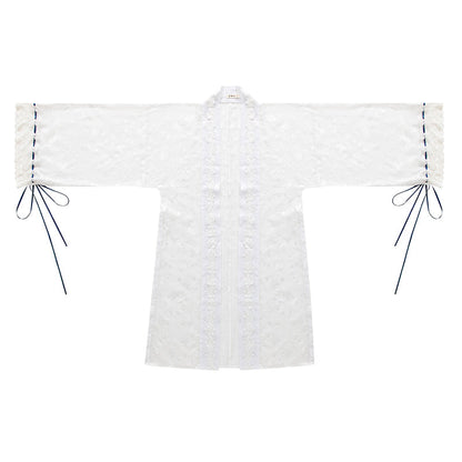 Qingshan Weaving Snow 晴山织雪 - Song Dynasty Style Qiyao Ruqun Hanfu