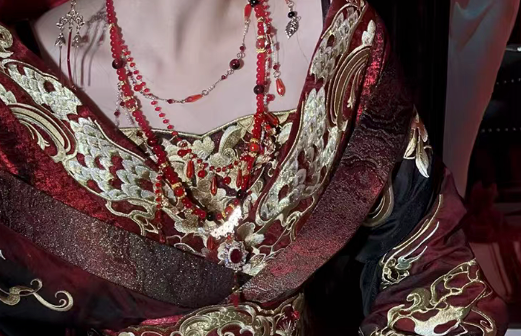 Autumn Dragon | Wei Jin Dynasty Qiyao Ruqun Heavy Embroidered Hanfu
