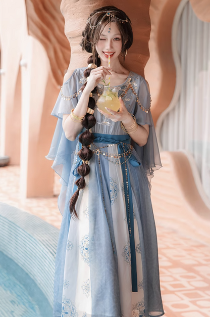 Dunhuang Feitian Style Costume - Dancing Jasmine II 舞会茉莉 (Preorder)